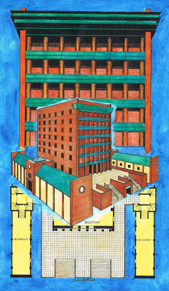 RICORDANDO L'ARCHITETTURA METAFISICA DI ALDO ROSSI_nov_dic_48,7x27,4cm
