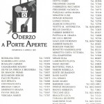 ODERZO A PORTE APERTE 1995