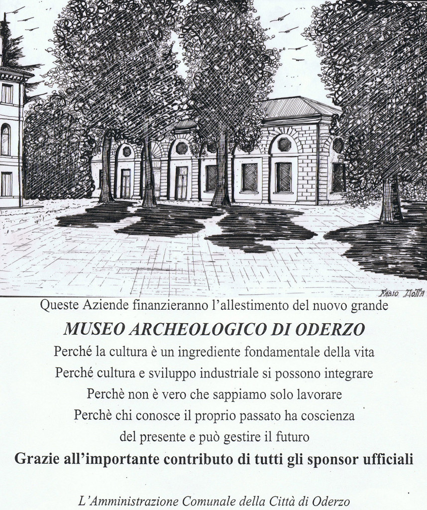 MUSEO ARCHEOLOGICO DI ODERZO 24/05)8 IL GAZZETTINO E TRIBUNA TV