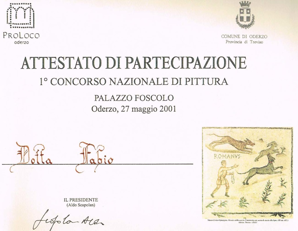 2001 PALAZZO FOSCOLO ODERZO