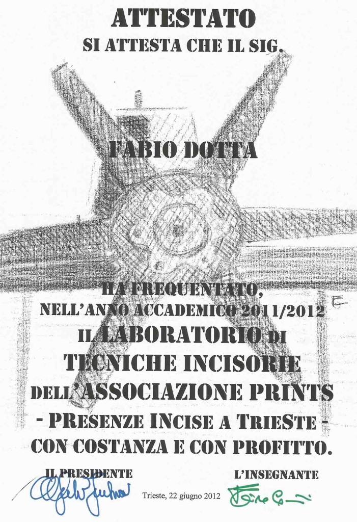 2012_ATTESTATO PRINTS TRIESTE