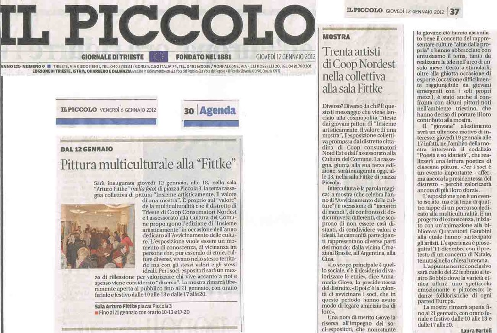 COLLETTIVA COOP ALLA SALA A. FITTKE