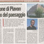 L'AZIONE (MARZO 2014) ART. SUL CASONE DI PIAVON