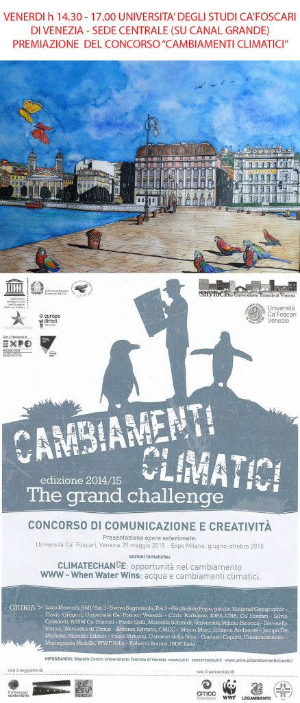 CAMBIAMENTI CLIMATICI - THE GRAND CHALLENGE (edizione 2015)