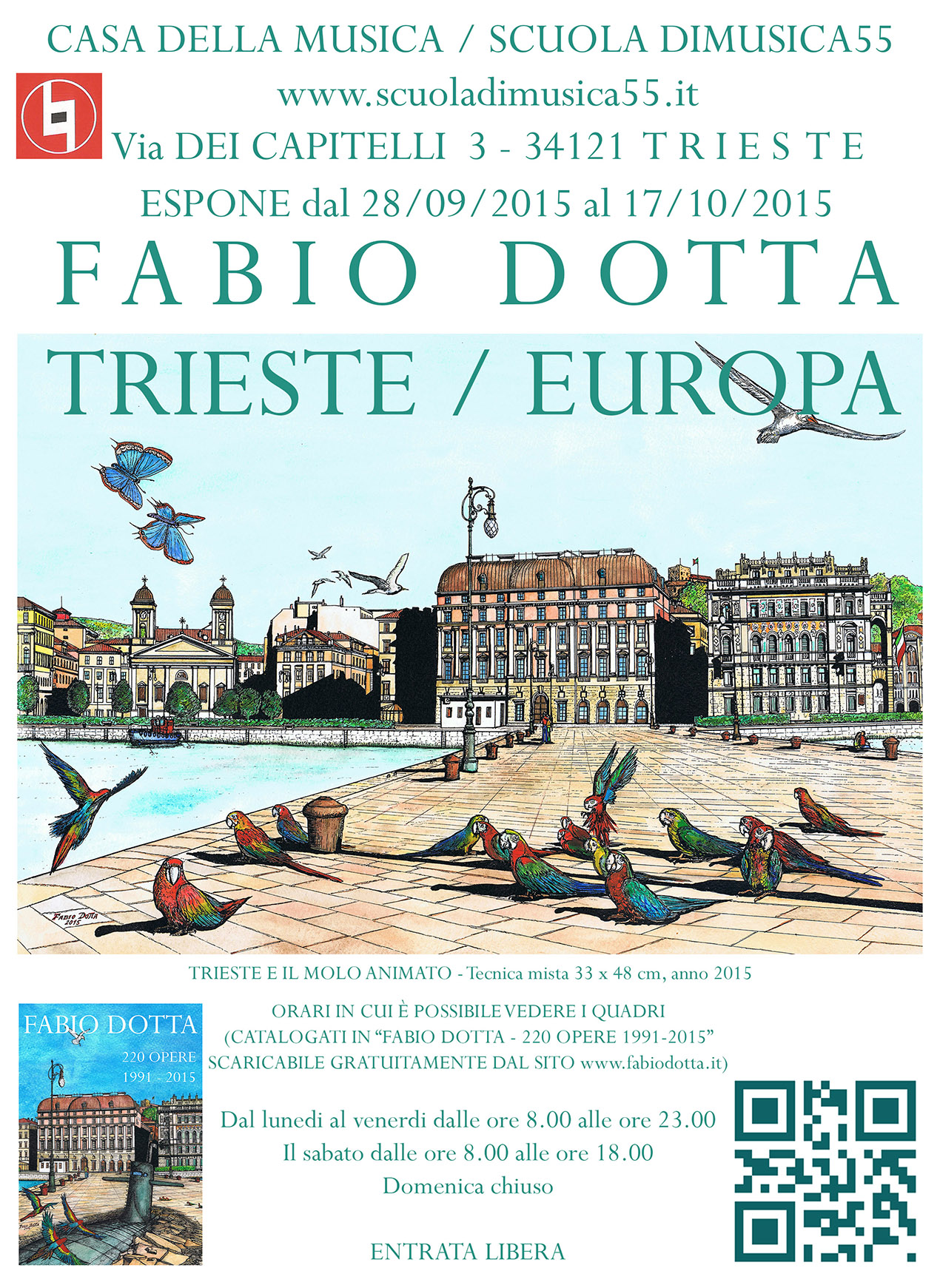 TRIESTE_EUROPA sino al 17_OTTOBRE_2015 a Trieste di FABIO DOTTA -
