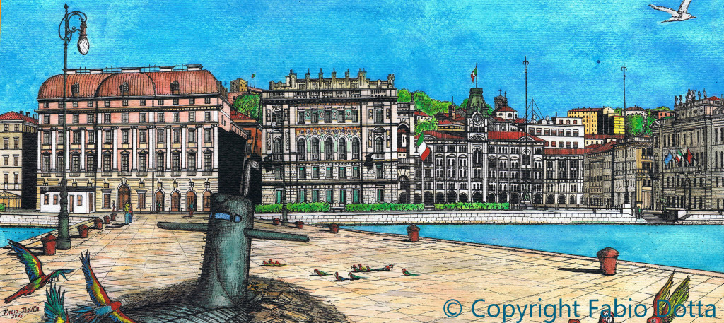 TRIESTE LA BELLA ADDORMENTATA_44,8x32,3cm