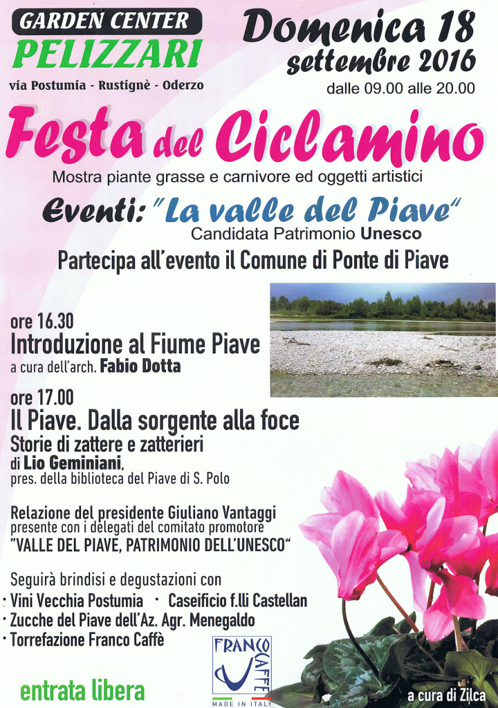 2016 FIUME PIAVE PATRIMONIO UNESCO