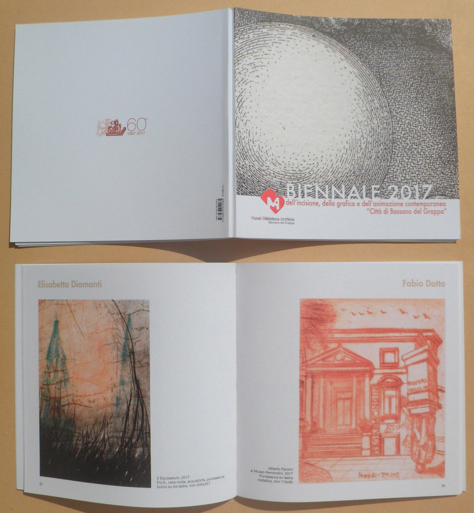 2017 CATALOGO BIENNALE DI INCISIONE DI BASSANO DEL GRAPPA