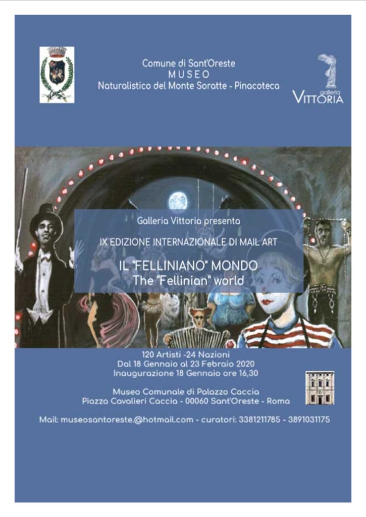 Mostra a ROMA dedicata a FEDERICO FELLINI 2020