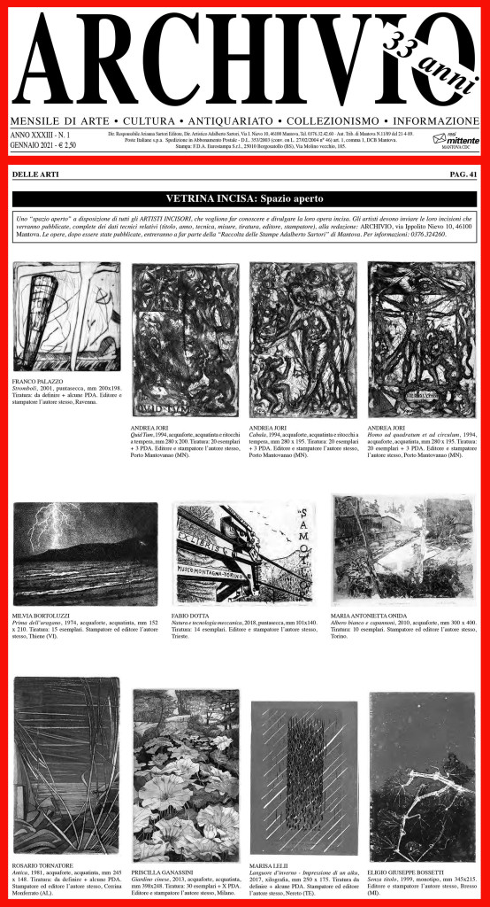 FABIO DOTTA SU ARCHIVIO GENNAIO 2021 (MANTOVA) - Alleg