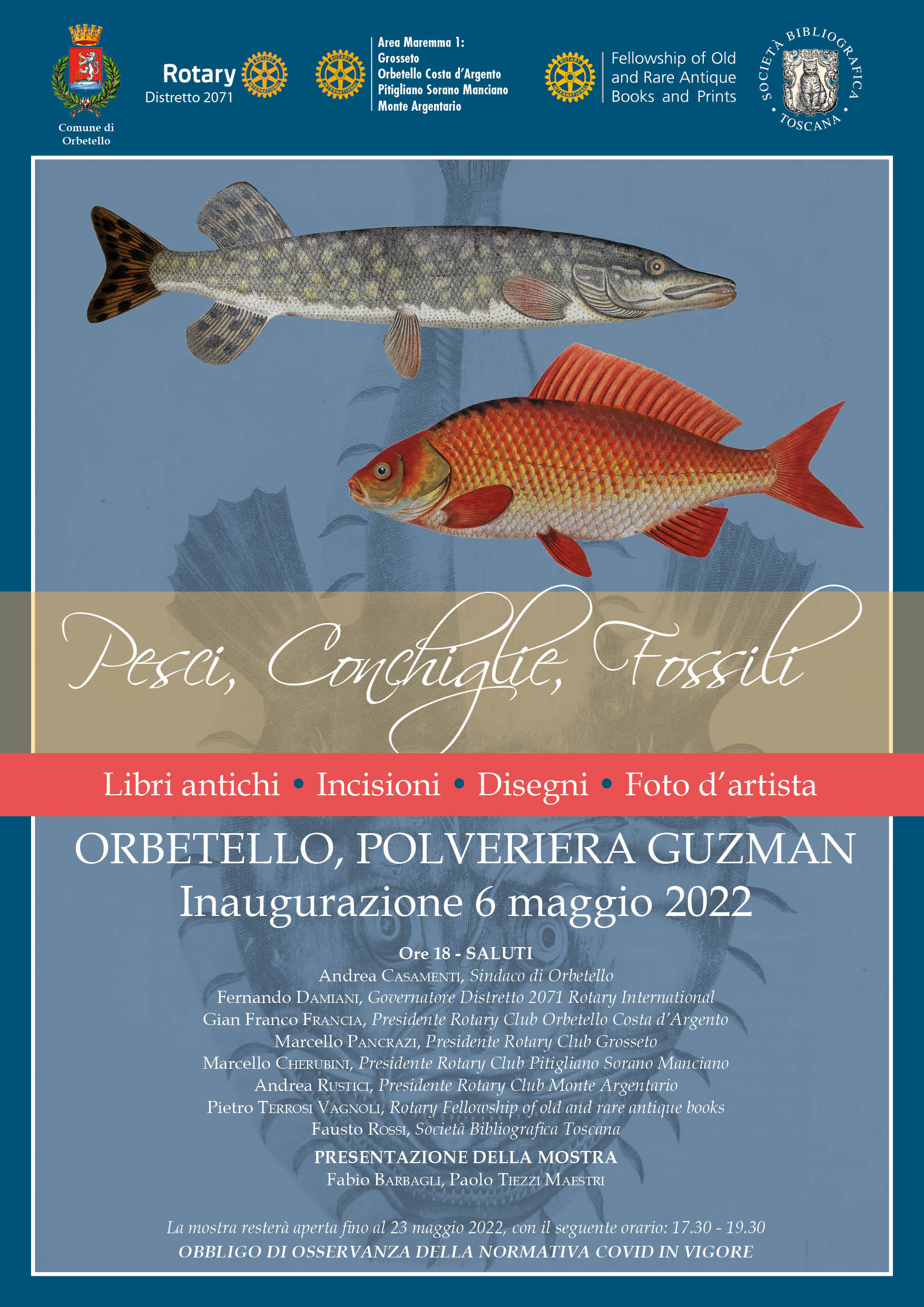 PESCI E CONCHIGLI DI ITALIA _ MAGGIO 2022 ORBETELLO